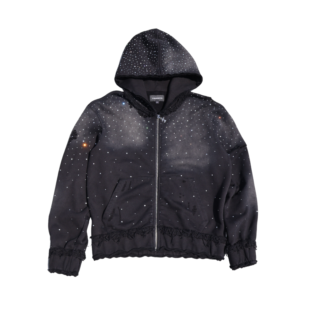 *YYK RHINESTONE HOODIE*